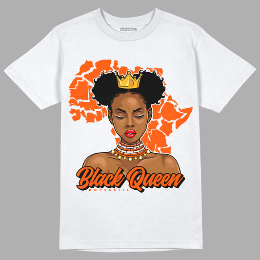 MSCHF Super Normal 2 Orange Milk DopeSkill T-Shirt Black Queen Graphic Streetwear - White