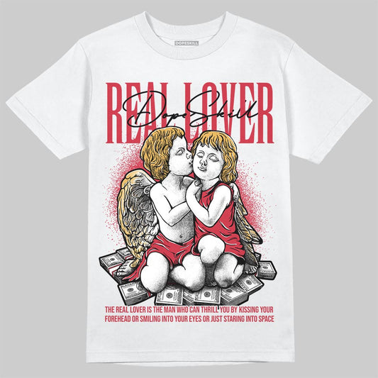 Air Diamond Turf Reverse Prime Red DopeSkill T-Shirt Real Lover Graphic Streetwear - White