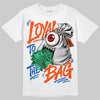 Jordan 3 Knicks DopeSkill T-Shirt Loyal To The Bag Graphic Streetwear - White