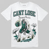 Jordan 4 Retro Oxidized Green DopeSkill T-Shirt Cant Lose Graphic Streetwear - White