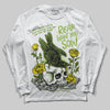 Dunk Low 'Chlorophyll' DopeSkill Long Sleeve T-Shirt Reap What You Sow Graphic Streetwear - White