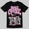 Jordan 1 Low “Pink Pack” DopeSkill T-Shirt Paper Chaser Boy Graphic Streetwear - Black