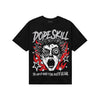 Grey Sneakers DopeSkill T-Shirt Root of Evil Graphic Streetwear - Black