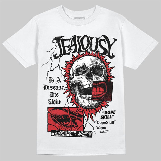 Air Max Uptempo 95 “Bulls Away” DopeSkill T-Shirt Jealousy Graphic Streetwear - White