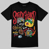 Jordan 14 Retro Ferrari (2025) DopeSkill T-Shirt Study Hard Graphic Streetwear - Black