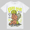 Air Max 90 x Patta Cyber and Particle Grey DopeSkill T-Shirt False Love Graphic Streetwear - White
