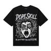 Grey Sneakers DopeSkill T-Shirt Root of Evil Graphic Streetwear - black