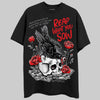 Grey Sneakers DopeSkill T-Shirt Reap What You Sow Graphic Streetwear - Black
