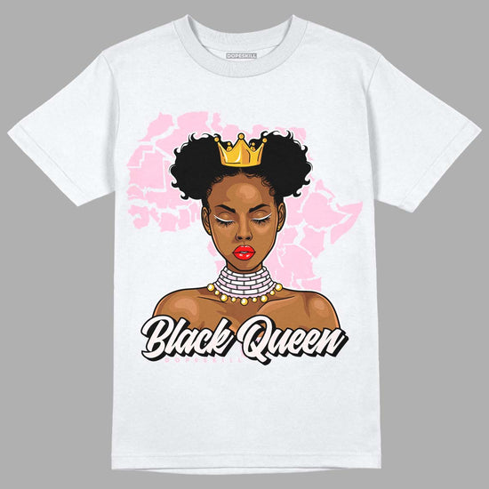 Dunk Low LX Pink Foam DopeSkill T-Shirt Black Queen Graphic Streetwear - White