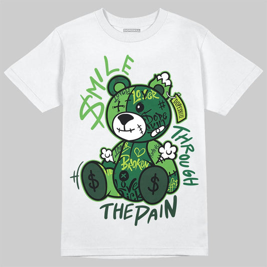 Air Max 95 “The Woods” DopeSkill T-Shirt Smile Through The Pain Graphic Streetwear - White