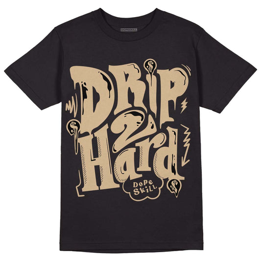TAN Sneakers DopeSkill T-Shirt Drip Too Hard Graphic Streetwear - Black