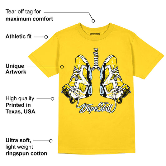 Yellow Ochre 6s DopeSkill Yellow T-shirt Breathe Graphic