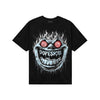 Grey Sneakers DopeSkill T-Shirt Hellfire Graphic Streetwear - Black