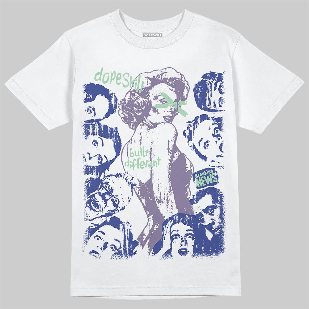 Jordan 1 Retro Low OG Zion Williamson Voodoo Alternate DopeSkill T-Shirt Built Different Graphic Streetwear - White