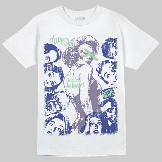 Jordan 1 Retro Low OG Zion Williamson Voodoo Alternate DopeSkill T-Shirt Built Different Graphic Streetwear - White