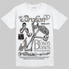 Jordan 4 Retro Cave Stone DopeSkill T-Shirt Broken Bones Graphic Streetwear - White 