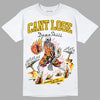 Yellow Sneakers DopeSkill T-Shirt Cant Lose Graphic Streetwear - White 