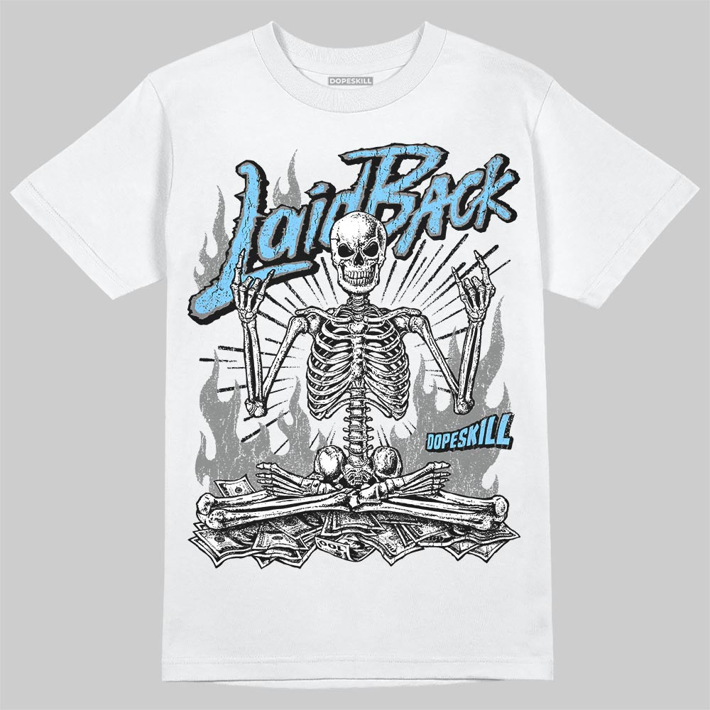 Grey Sneakers DopeSkill T-Shirt Laid Back Graphic Streetwear - White