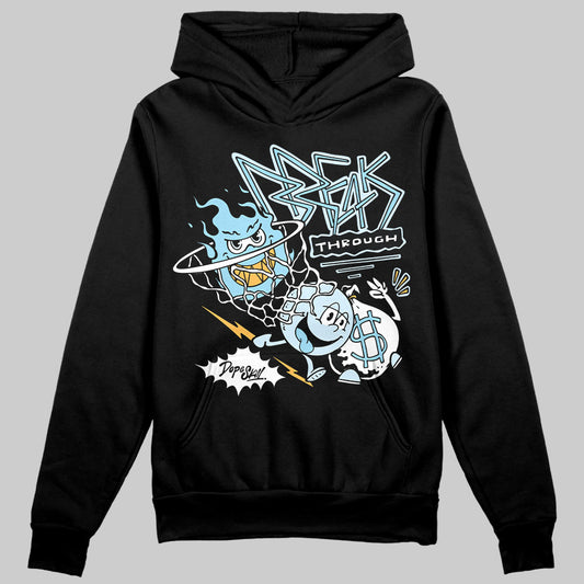 Vans Knu Stack Vintage Satin Dream Blue DopeSkill Hoodie Sweatshirt Break Through Graphic Streetwear - Black