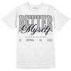 Grey Sneakers DopeSkill T-Shirt Better Myself Graphic Streetwear - White