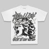 Grey Oversize Print Got It Out The Mud DopeSkill Graphic Premium T-shirt Streetwear - White