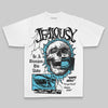 Jordan 11 Retro Gamma Blue (2025) DopeSkill Premium T-Shirt Jealousy Graphic Streetwear - White 