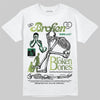 Foamposite Pro 'Pine Green' DopeSkill T-Shirt Broken Bones Graphic Streetwear - White