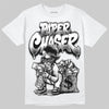 Dunk Low Panda White Black DopeSkill T-Shirt Paper Chaser Boy Graphic Streetwear - White 
