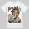 A Ma Maniére x Air Jordan 4 “Dark Mocha” DopeSkill T-Shirt Money Loves Me Graphic Streetwear - White
