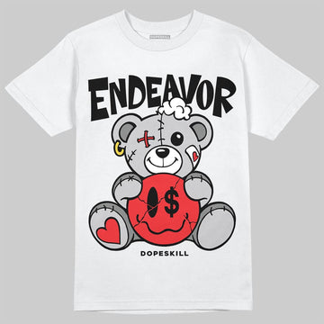 Grey Sneakers DopeSkill T-Shirt Endeavor Graphic Streetwear - White