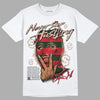 Dunk Low Freddy Krueger DopeSkill T-Shirt Never Stop Hustling Graphic Streetwear - White 