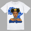 Jordan 14 “Laney” DopeSkill T-Shirt Black Queen Graphic Streetwear - White