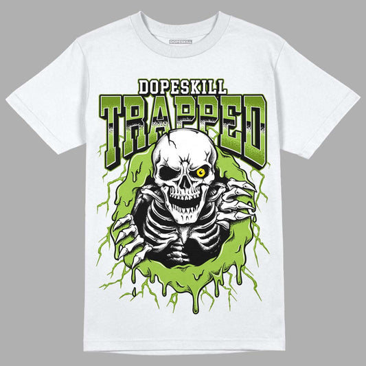 womens Neon Graphic Fitted T-Shirt in ENAMEL GREEN womens Neon Graphic Fitted T-Shirt in ENAMEL GREEN