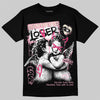 Jordan 4 "Iced Carmine" DopeSkill T-Shirt Certified Lover Graphic Streetwear - Black