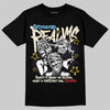Jordan 17 Retro Low SP Infinite Archives DopeSkill T-Shirt Distorted Realms Graphic Streetwear - black