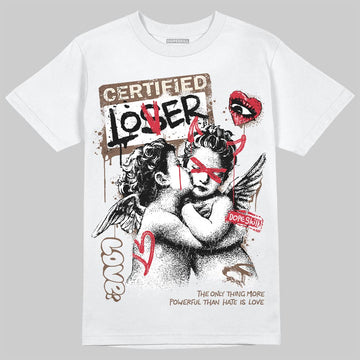 Jordan 3 World’s Best Dad DopeSkill T-Shirt Certified Lover Graphic Streetwear - White 