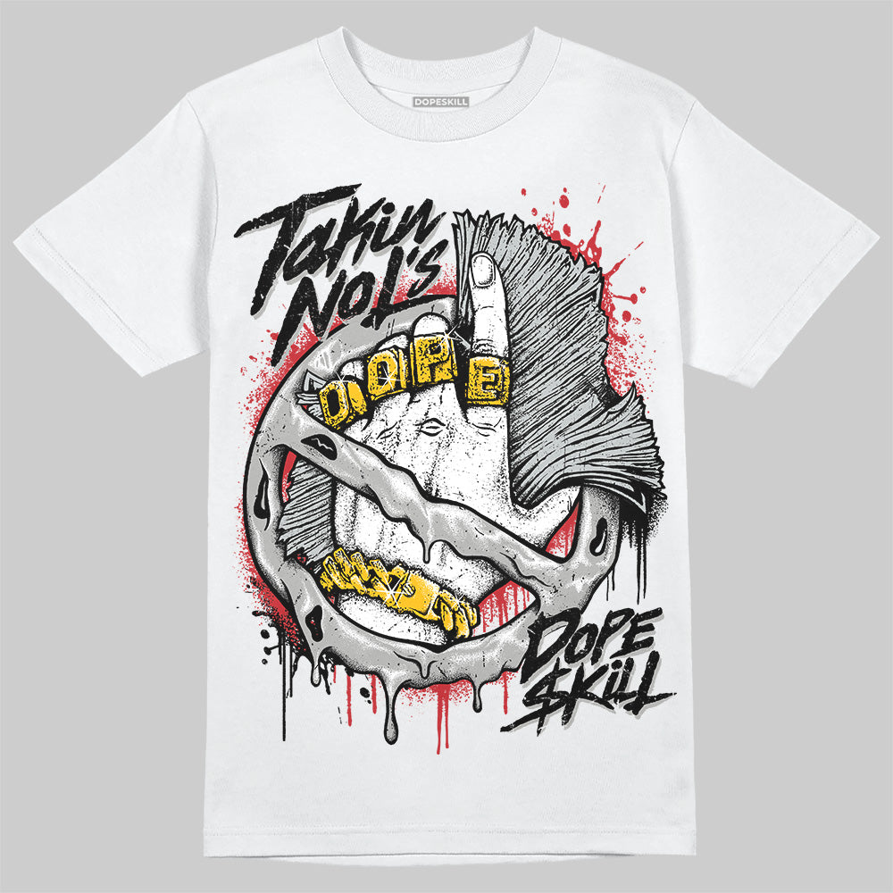 Jordan 11 “Bred Velvet” DopeSkill T-Shirt Takin No L's Graphic Streetwear - White