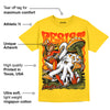 Yellow Ochre 6s DopeSkill Yellow T-shirt Resist Graphic