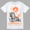 MSCHF Super Normal 2 Orange Milk DopeSkill T-Shirt Show Me The Money Graphic Streetwear - White