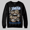 Jordan 12 “Blueberry” DopeSkill Sweatshirt The Mouth With No Droughts Graphic Streetwear - Black