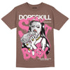 Dunk Low Smokey Mauve Playful Pink DopeSkill Brown Savana T-shirt Stay It Busy Graphic Streetwear 