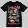 Diesel Pink S - Serendipity Pro-X1 Trainers DopeSkill T-Shirt The Mouth With No Droughts Graphic Streetwear - Black