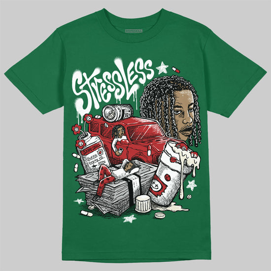 Jordan 13 GS “Pine Green” DopeSkill T-Shirt Stressless Graphic Streetwear - Irish green