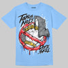 Vans Knu Stack Vintage Satin Dream Blue DopeSkill Blue T-shirt Takin No L's Graphic Streetwear