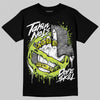 Jordan 13 Retro Bright Cactus DopeSkill T-Shirt Takin No L's Graphic Streetwear - Black