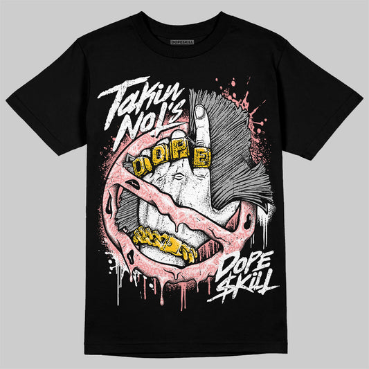 Jordan 3 Retro Valentine's Day Treat Yourself (2025) DopeSkill T-Shirt Takin No L's Graphic Streetwear - Black