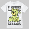 Jordan 4 GS “Light Lemon Twist” DopeSkill T-Shirt Love Sick Graphic Streetwear - White