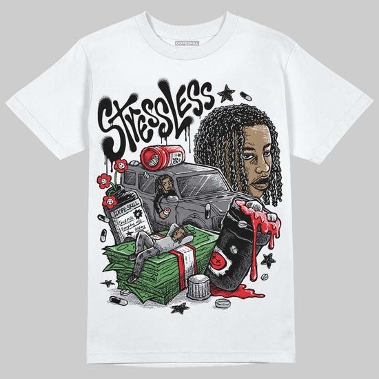 Jordan 4 “Fear” DopeSkill T-Shirt Stressless Graphic Streetwear - White