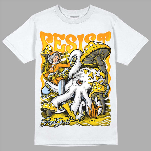 Jordan 6 “Yellow Ochre” DopeSkill T-Shirt Resist Graphic Streetwear - White