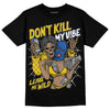 Dunk Low Vintage “Michigan” DopeSkill T-Shirt Don't Kill My Vibe Graphic Streetwear - Black